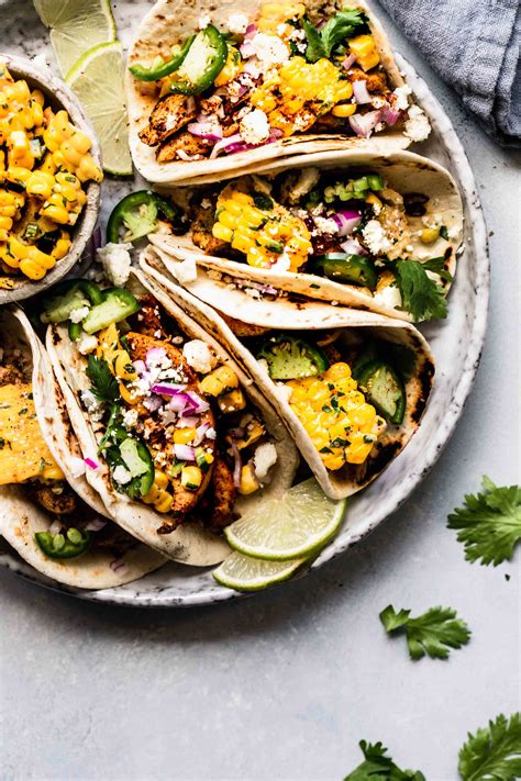 Mexican Street Corn Tacos (Easy Tacos with Corn)