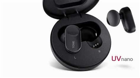 LG Tone Free Earbuds Have a Case with Bacteria-Killing UV Light