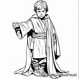 Jedi Coloring Pages  Free & Printable sketch template