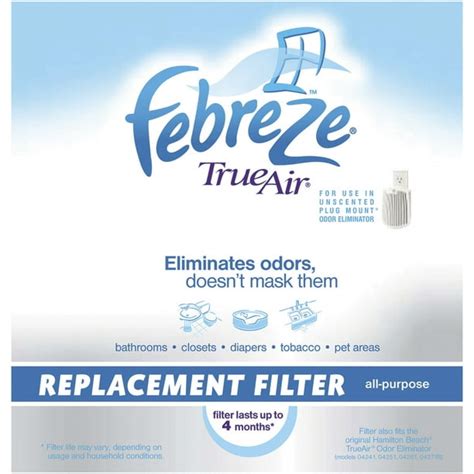 Hamilton Beach Febreze TrueAir - Filter for air purifier - Walmart.com ...