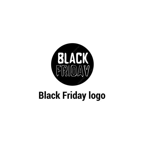 Premium Vector | Black friday logo design