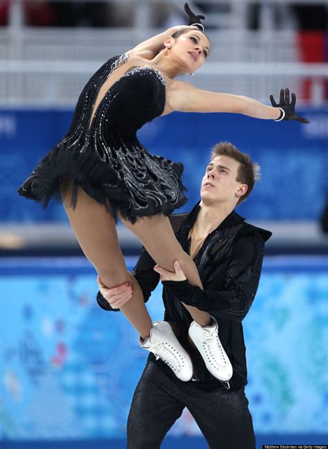 Russia's Ice Dancing Team's Black Swan Outfits Win The 2014 Winter Olympics For Style (PHOTOS ...