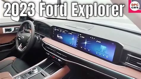 2023 Ford Explorer New Interior and Walkaround - YouTube