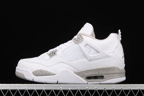 Air Jordan 4 “White Oreo” White/Tech Grey-Black-Fire Red - FavSole.com