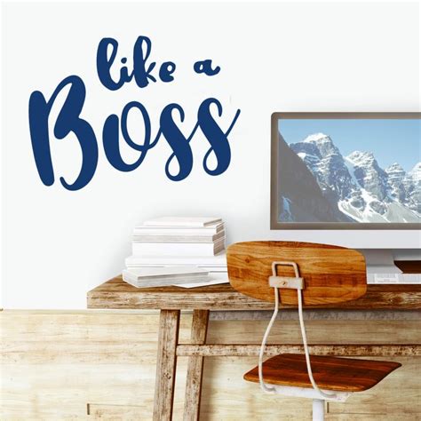 Sticker mural - Like a Boss | wall-art.fr