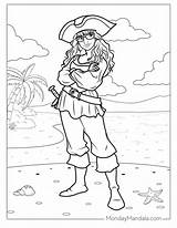 Free Pirate Coloring Pages For Kids Coloring sketch template