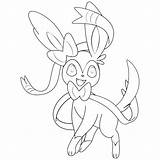 Collection Of Sylveon Coloring Pages  Free Printable sketch template