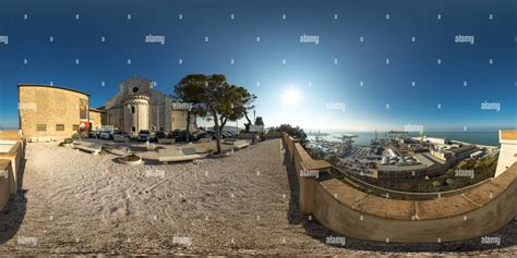 360° view of Ancona Cathedral - Side view - Alamy