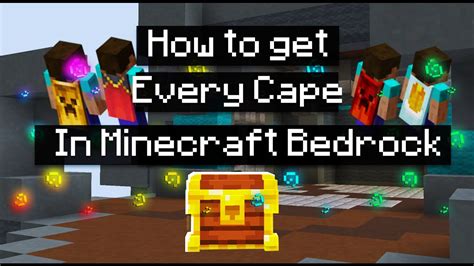 How to get EVERY single Minecraft Bedrock CAPE in 2020 *UPDATED* - YouTube