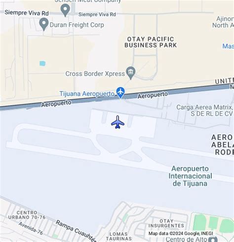 Tijuana Airport - Google My Maps