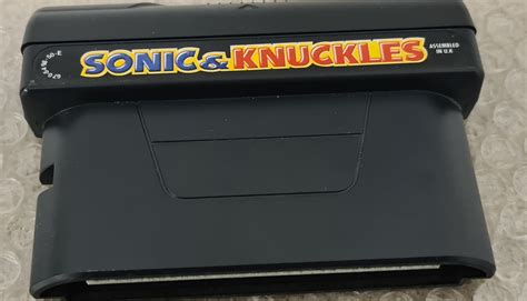 Sonic & Knuckles Sega Mega Drive Game Cartridge Only – Retro Gamer Heaven