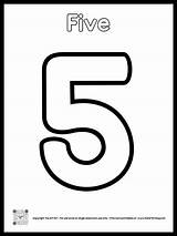 Number 5 Coloring Page FREE Printable  The Art Kit sketch template