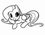 Free Coloring Pages Fluttershy sketch template