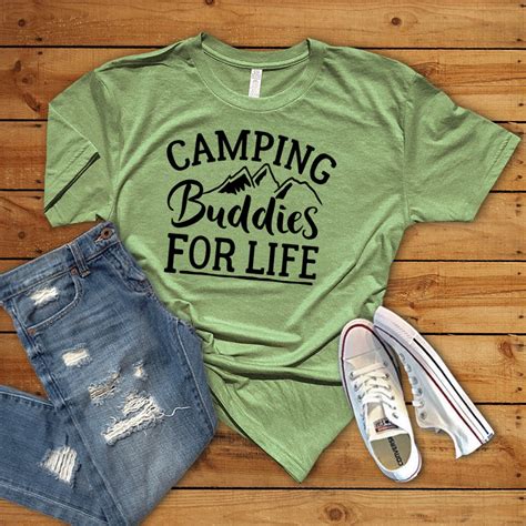 Camping Buddies for Life Camping Shirt Camping Gift | Etsy