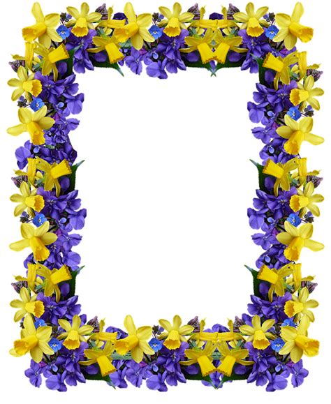 Frame Spring Flowers · Free photo on Pixabay