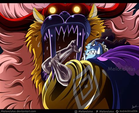 One Piece 1018 - Jinbe vs Who's Who by Melonciutus on DeviantArt