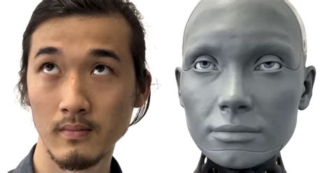 Ameca Robot perfectly mimics your facial movements in real time