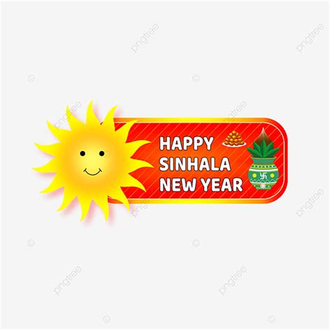 Sinhala New Year White Transparent, Happy Sinhala Hindu Tamil New Year, Sinhala, Hindu New Year ...