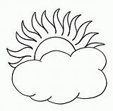 Printable Cloud Coloring Pages For Kids Cool2bkids Co  Vrogueco sketch template