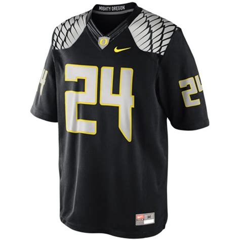 Nike Oregon Ducks #24 Limited Football Jersey - Black | Oregon Ducks ...