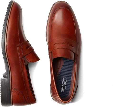 Amazon.com | Rockport Total Motion Dressport Penny | Loafers & Slip-Ons