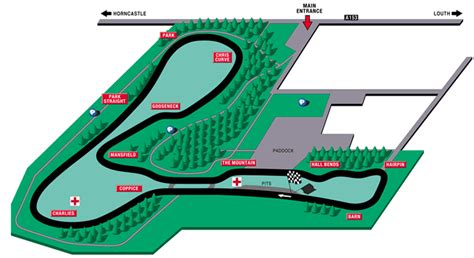 Mark Hales - Cadwell Park Circuit Diagram