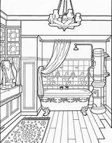Bathroom Coloring Pages Sketch Page sketch template