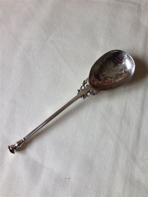 Antiques Atlas - Arts & Crafts Silver Spoon By Amy Sandheim L1938