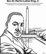 Reverend Dr Martin Luther King Jr Coloring Page  Crayolacom sketch template