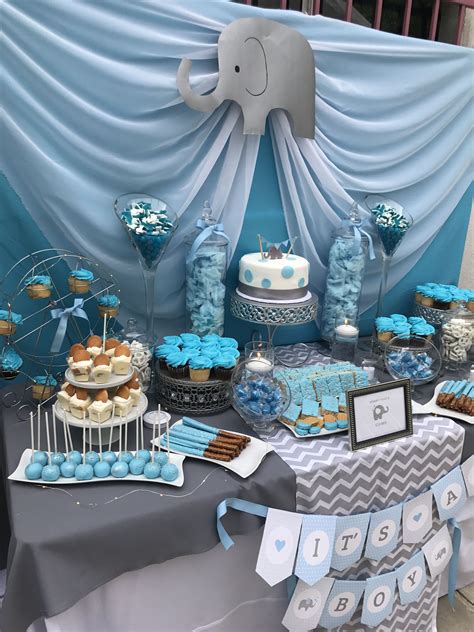 Little peanut babyshower dessert table | Baby shower dessert table, Peanut baby shower, Baby ...