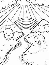 Enjoying A Sunny Day Coloring Page Print Color Fun Sketch sketch template