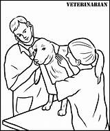Veterinarian Boy Coloring Page  Free Printable Pages For Kids sketch template
