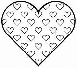Coloriage Coeur  Coloriages à Imprimer Gratuits sketch template
