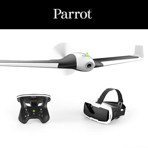 Parrot Disco Fixed Wing Drone with Camera, FPV & Controller - Ready-to-Fly - Black/White