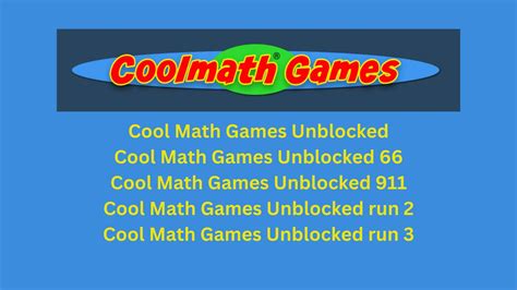 Cool Math Games Unblocked: How to Play Math-Based Games Anywhere - Dream Job Sure