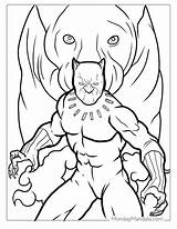 20 Black Panther Coloring Pages Free PDF Printables sketch template