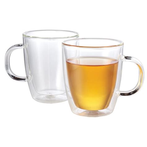 Double Wall Glass Mug (Set of 2) | The Republic of Tea