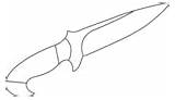 Pocket Knife Coloring Pages sketch template