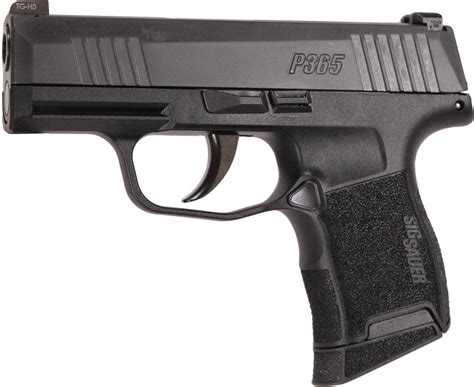 Sig Sauer P365 Pistol 9mm 3.10" Barrel 10 Round X-Ray3 Sight Black Nitron Polymer Grip ...