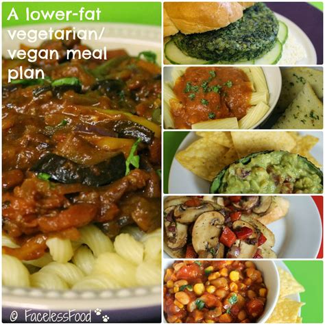 We Don't Eat Anything With A Face: A cheap and lower-fat vegetarian/vegan meal plan for Veganuary