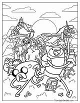 24 Adventure Time Coloring Pages Free PDF Printables sketch template