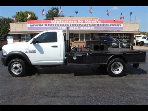 Used 2016 RAM 5500 Regular Cab 4WD DRW Flatbed for Sale in Collinsville OK 74021 Kent's Custom ...