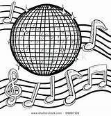 Disco Ball Coloring Page At GetColoringscom  Free Printable Colorings sketch template