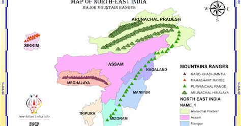 Purvanchal Mountain Range of North East India | UPSC, APSC