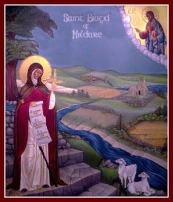 Celts to the Crèche: St. Brigid of Kildare | Saints' Bridge