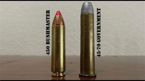 450 Bushmaster vs 45-70 Government Review & Comparison - YouTube