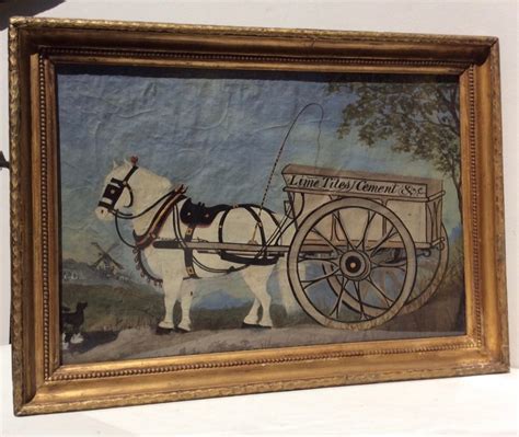 Horse And Cart Painting | 705973 | Sellingantiques.co.uk