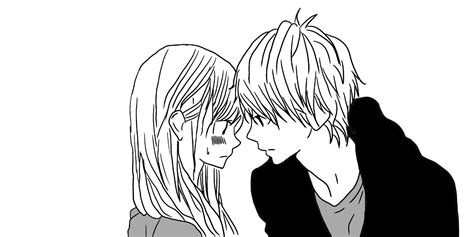 Black and White Anime Couple Wallpapers - Top Free Black and White ...