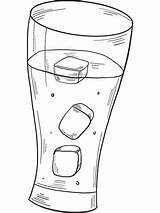 Water Glass Coloring Pages & coloring Book 6000  sketch template