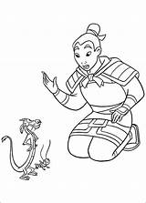 Free Printable Mulan Coloring Pages For Kids sketch template